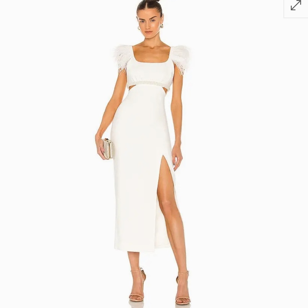 LIKELY Taliah Gown White